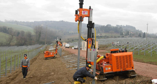 Pauselli Pile Driving Rig Hire